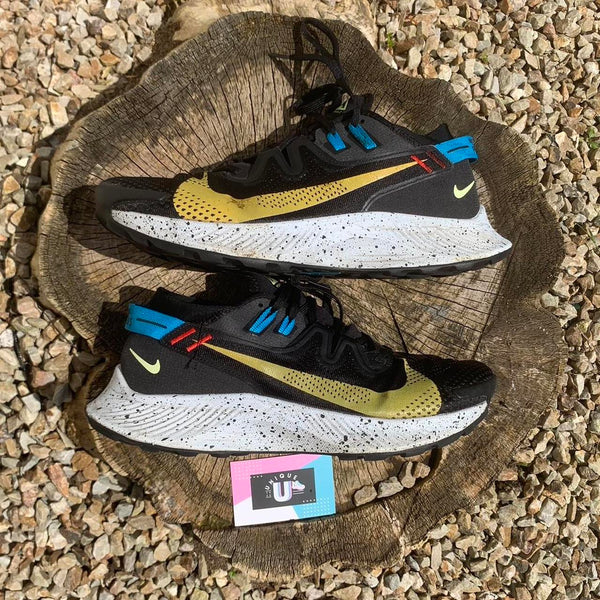 Nike React Pegasus Trail 2 Zoom Black Racer Blue Yellow