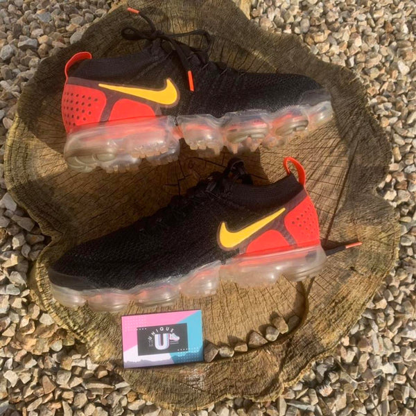 Nike Air Vapormax Flyknit 2 Black Red Yellow Incredibles