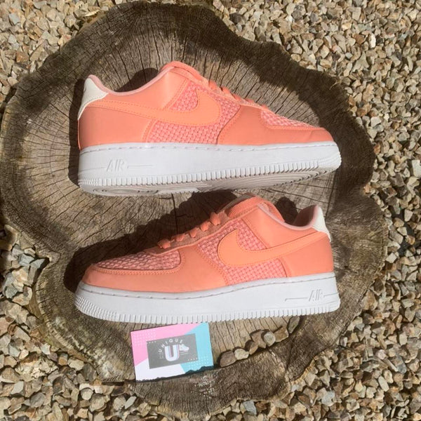 Nike Air Force 1 Low Crimson Bliss Tan Peach Orange