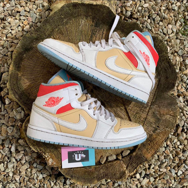 Nike Air Jordan 1 Mid Special Edition Sesame