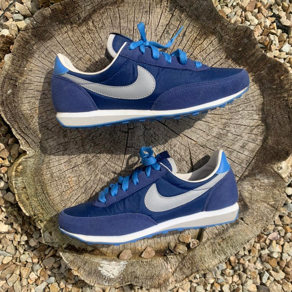 Vintage Nike Blue Suede Daybreak Tailwind Waffle Fusion