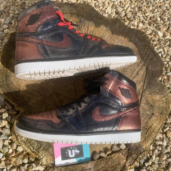 Nike Air Jordan 1 Retro High Fearless Metallic Rose Gold Luxury