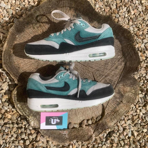 Nike Air Max 1 Premium Retro Teal Green Suede White Calming Mint