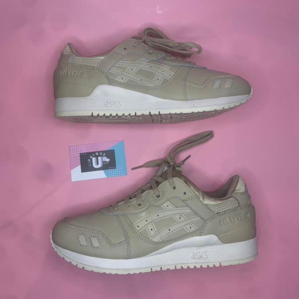 Asics Gel-Lyte 3 III Retro Vibes Tan Cream Leather
