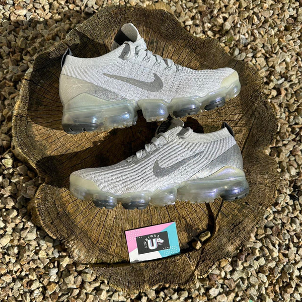 Nike Air Vapormax Flyknit 3 White Reflect Silver