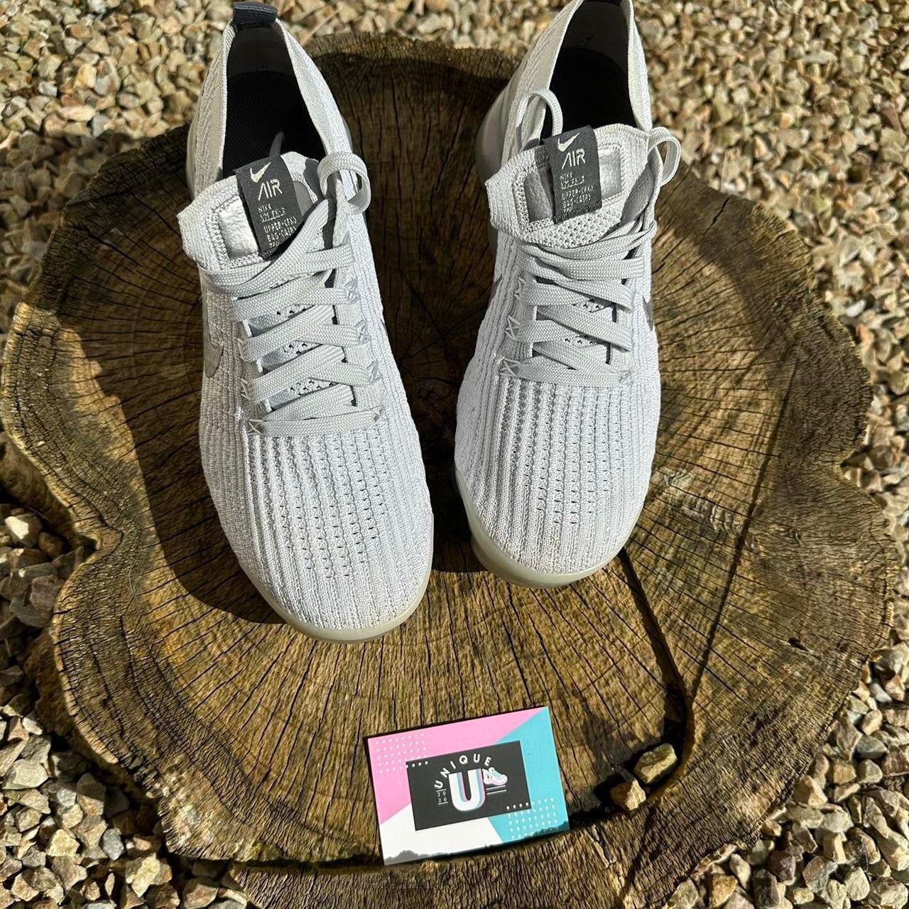 nike air vapormax flyknit 3 white reflect silver