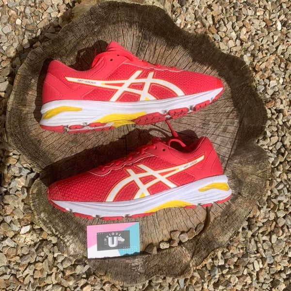 Asics Gel GT-1000 Peach-Pink Yellow White