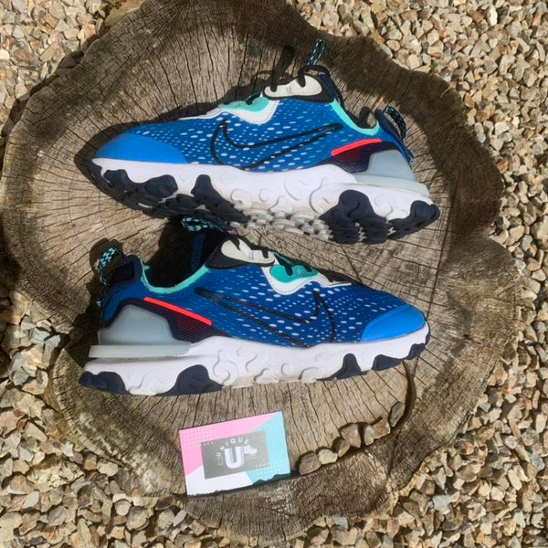 Nike React Vision White Blue Navy Black Red Teal