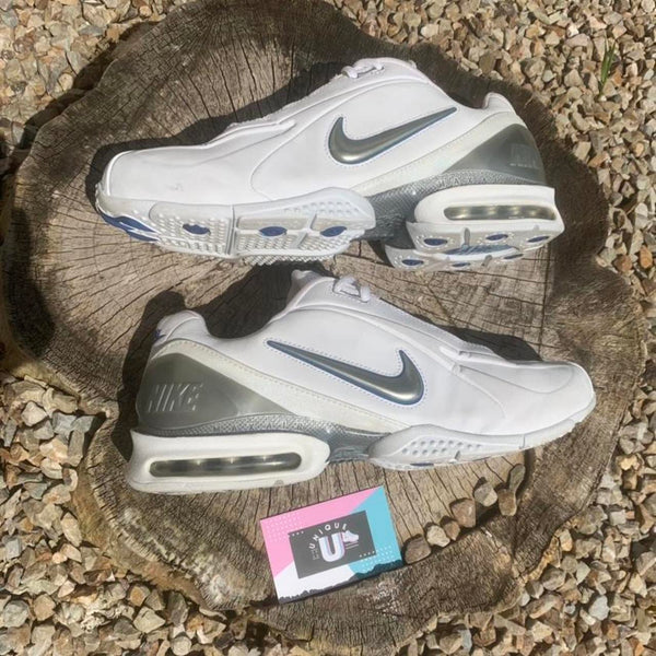 Nike Air Max Premium Vintage White Leather Silver Grey