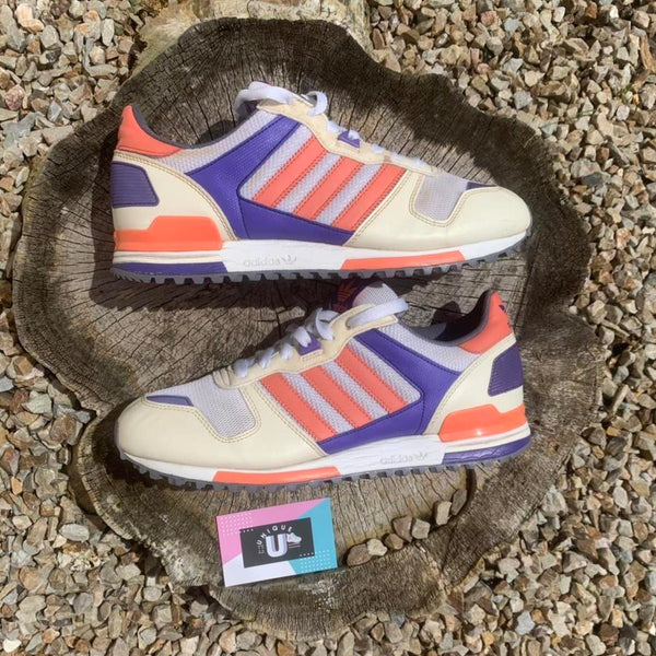 Adidas Originals ZX Vintage Classic Edition Orange Purple White Cream