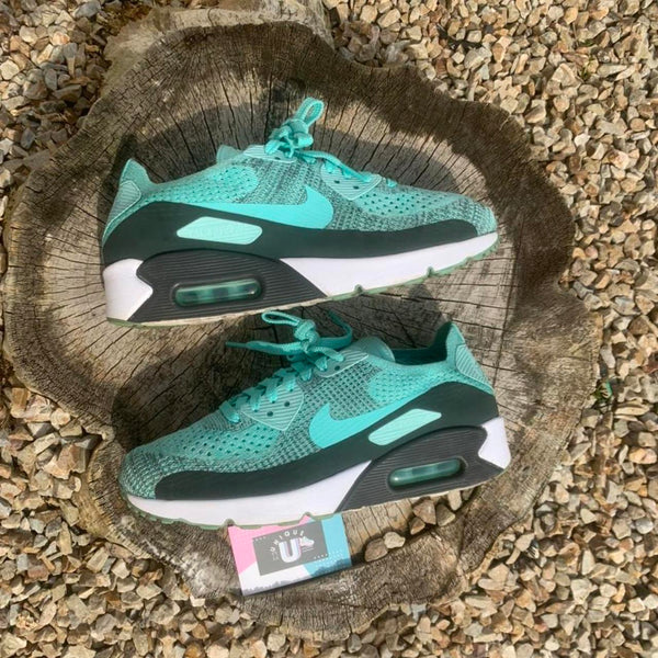 Nike Air Max 90 Premium Flyknit Tiffany Blue Green White