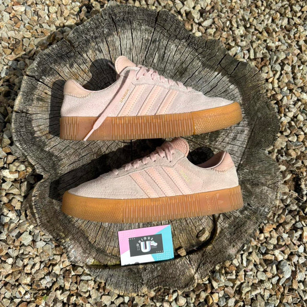 Adidas Original Samba Icey Pink Special Edition Sambarose Leather Suede