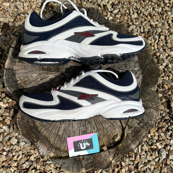 Reebok Classic RBK Retro Vintage White Navy Grey