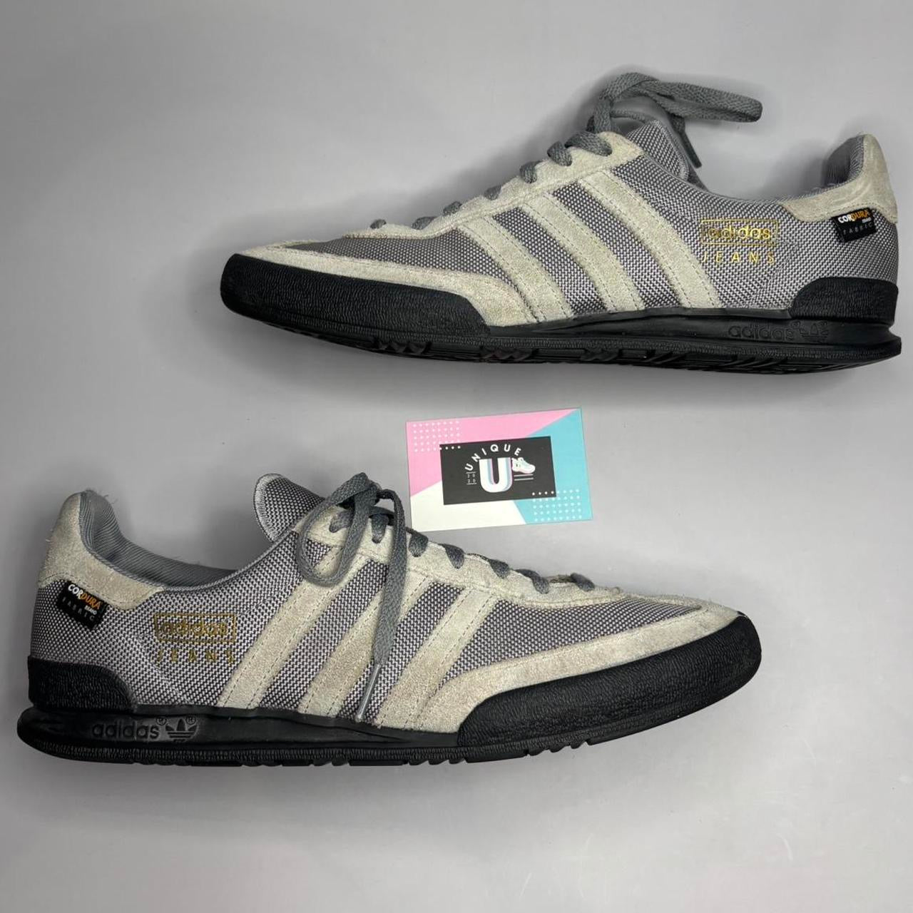 Adidas Jeans Cordura Wolf Grey Cream Suede Special Edition ! – Unique Kicks