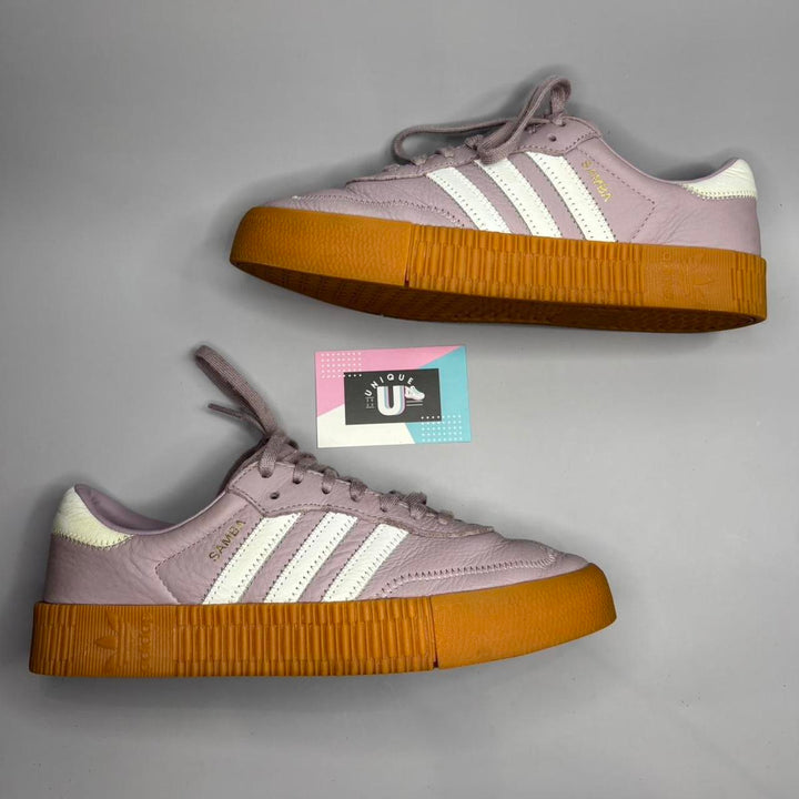 Adidas Samba Rose Purple Wht Leather Premium Special Edition – Unique Kicks